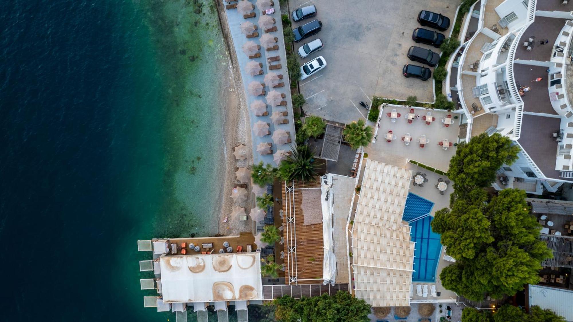 Hotel Sejko Sarandë Esterno foto